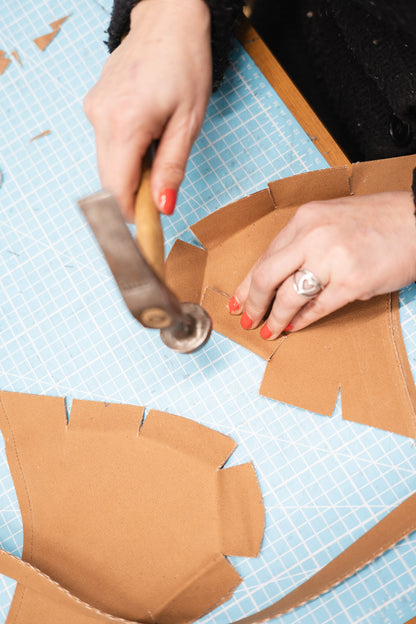 V - DONAU + Collaboration with FFWDgoods + Canvas Clogs + Cinnamon