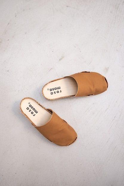 V - DONAU + Collaboration with FFWDgoods + Canvas Clogs + Cinnamon