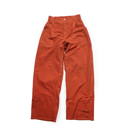 AJAY PANTS + Eco dye Cotton Pants + Brick Red
