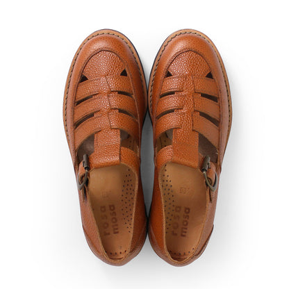 GABOR TWEETY + Welted Leather Sandals + Cloudy Brown