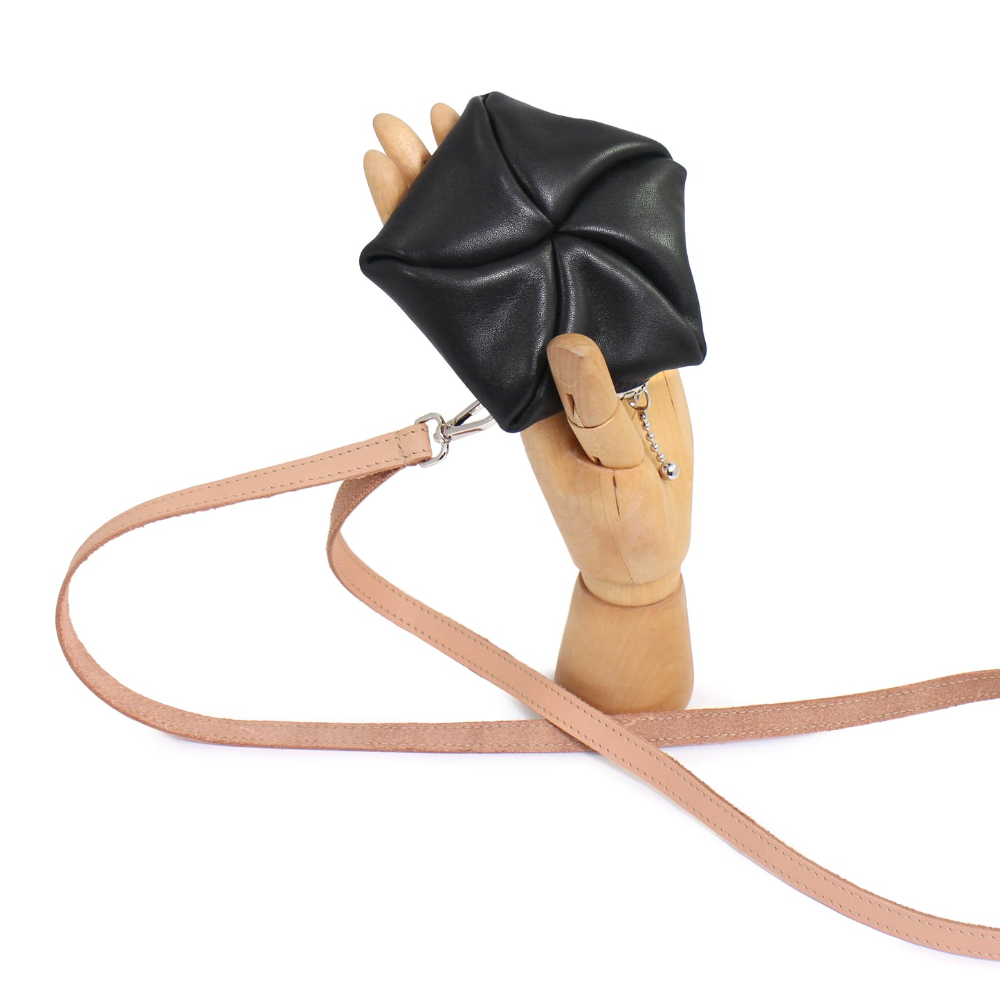 KAISERSEMMEL Leather Coincase Wallet  + Black