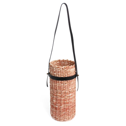 VALERIA Cornleaf Bottle Bag + Red Black