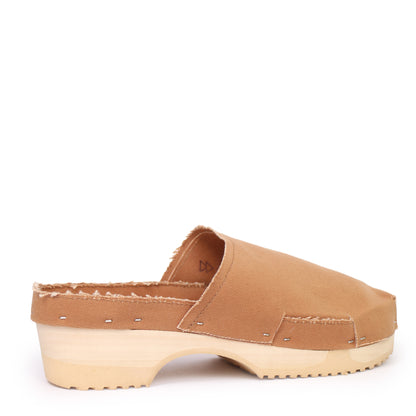 V - DONAU + Collaboration with FFWDgoods + Canvas Clogs + Cinnamon