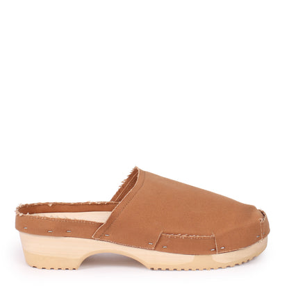 V - DONAU + Collaboration with FFWDgoods + Canvas Clogs + Cinnamon