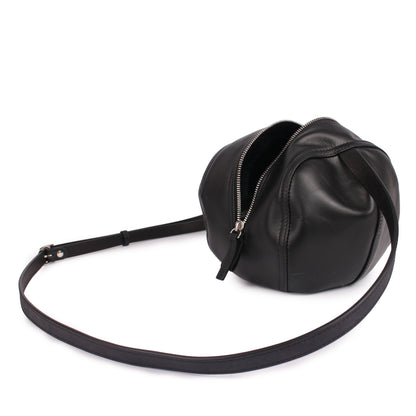 HELMET BAG SMALL + Leather Cross Mini Bag + All Black