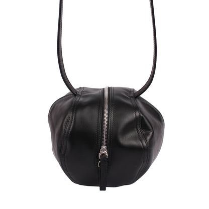 HELMET BAG SMALL + Leather Cross Mini Bag + All Black
