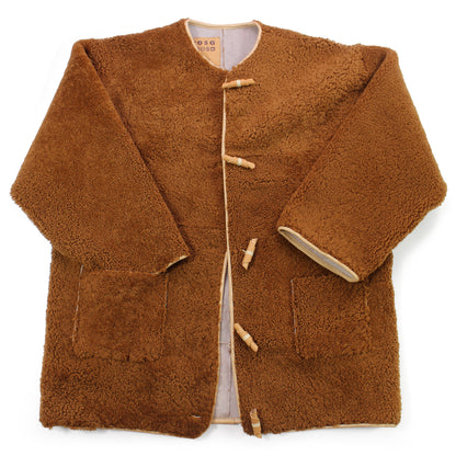 Long Jacket COMET + Reversible Shearling Jacket + Curly Teddy