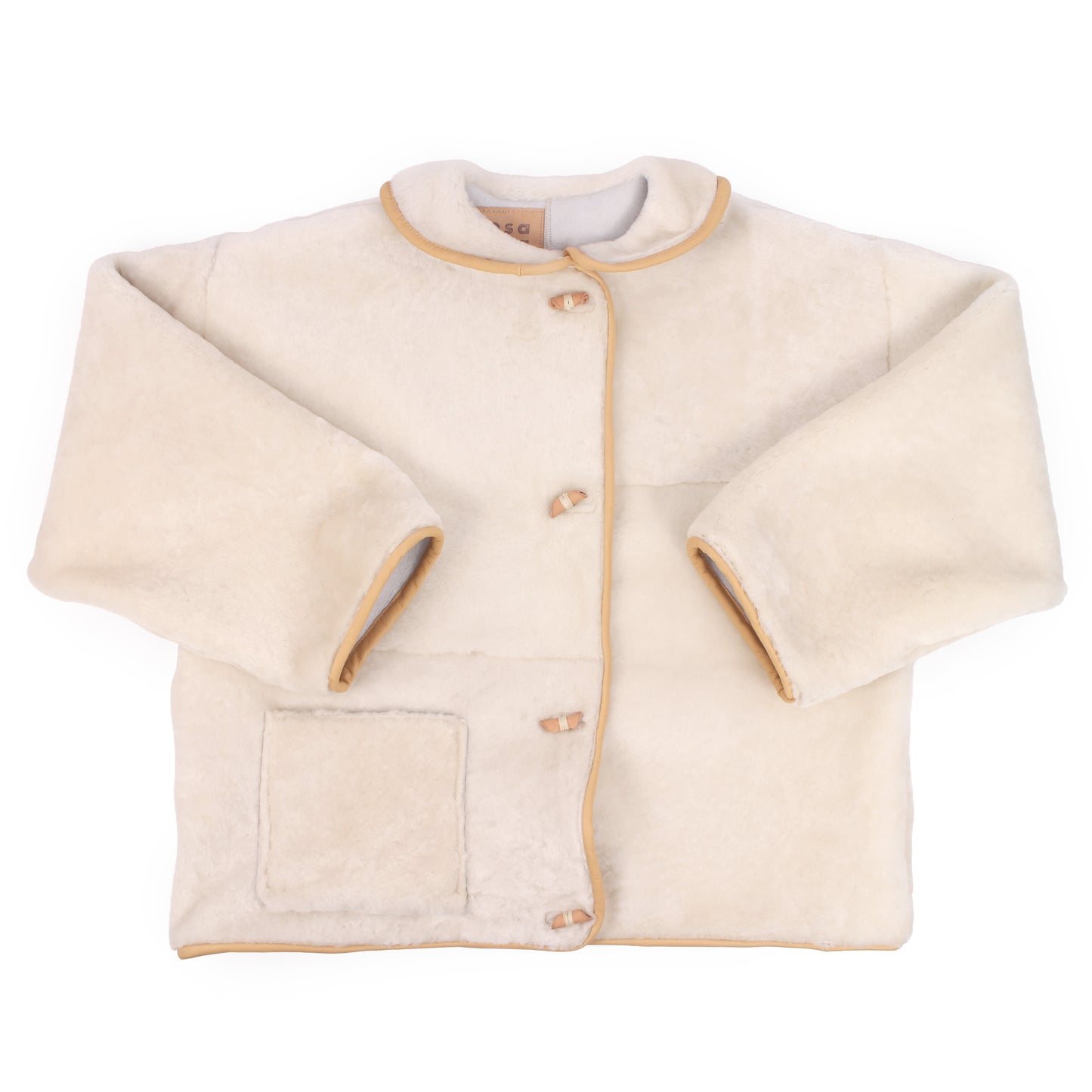 Jacket METEOR COLLAR + Reversible Shearling Jacket + Off White