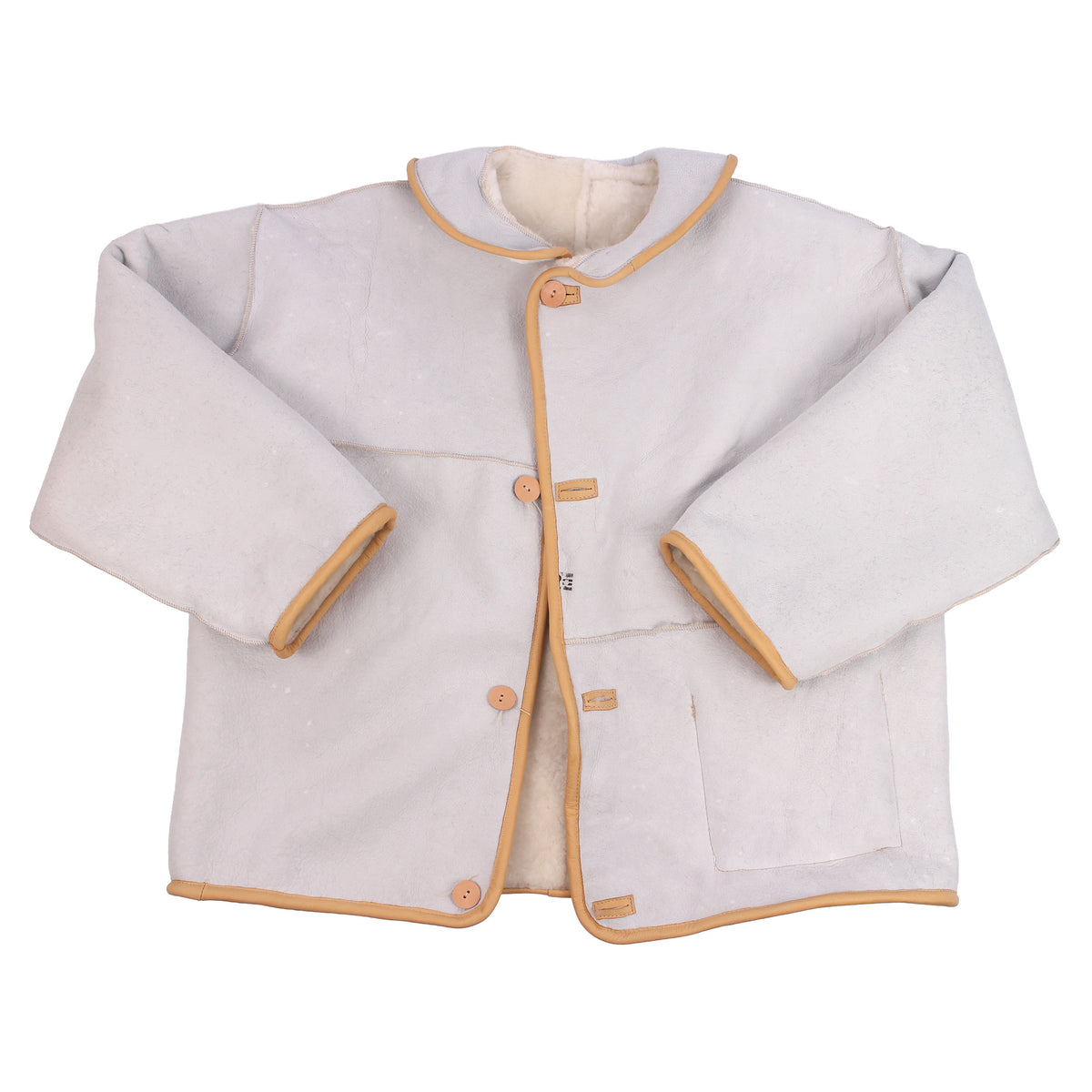 Jacket METEOR COLLAR + Reversible Shearling Jacket + Off White
