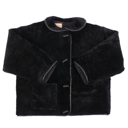 Jacket METEOR COLLAR + Reversible Shearling Jacket + Soft Black