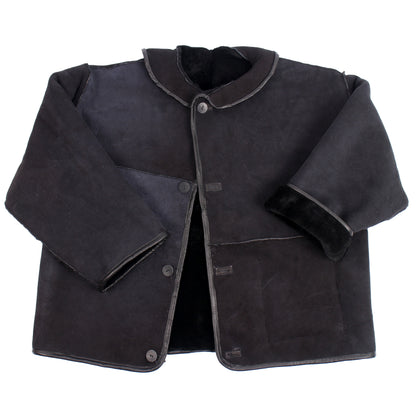 Jacket METEOR COLLAR + Reversible Shearling Jacket + Soft Black