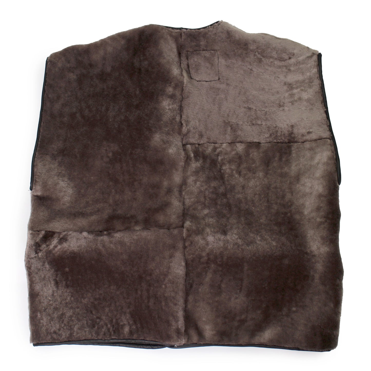 Gilet Vest ASTRA + Reversible Shearling Vest + Nutria Gray
