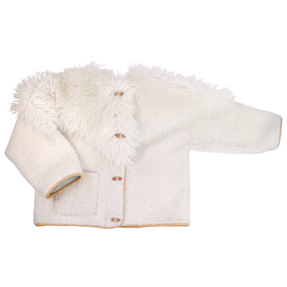 Jacket VENUS + Reversible Shearling Jacket + Off White