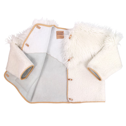 Jacket VENUS + Reversible Shearling Jacket + Off White