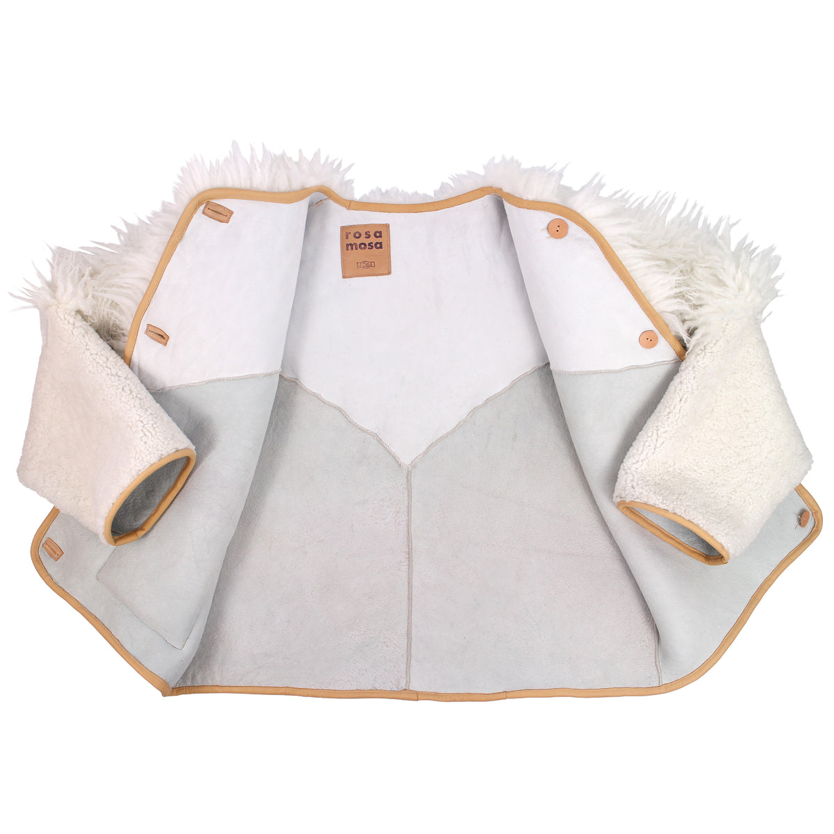 Jacket VENUS + Reversible Shearling Jacket + Off White