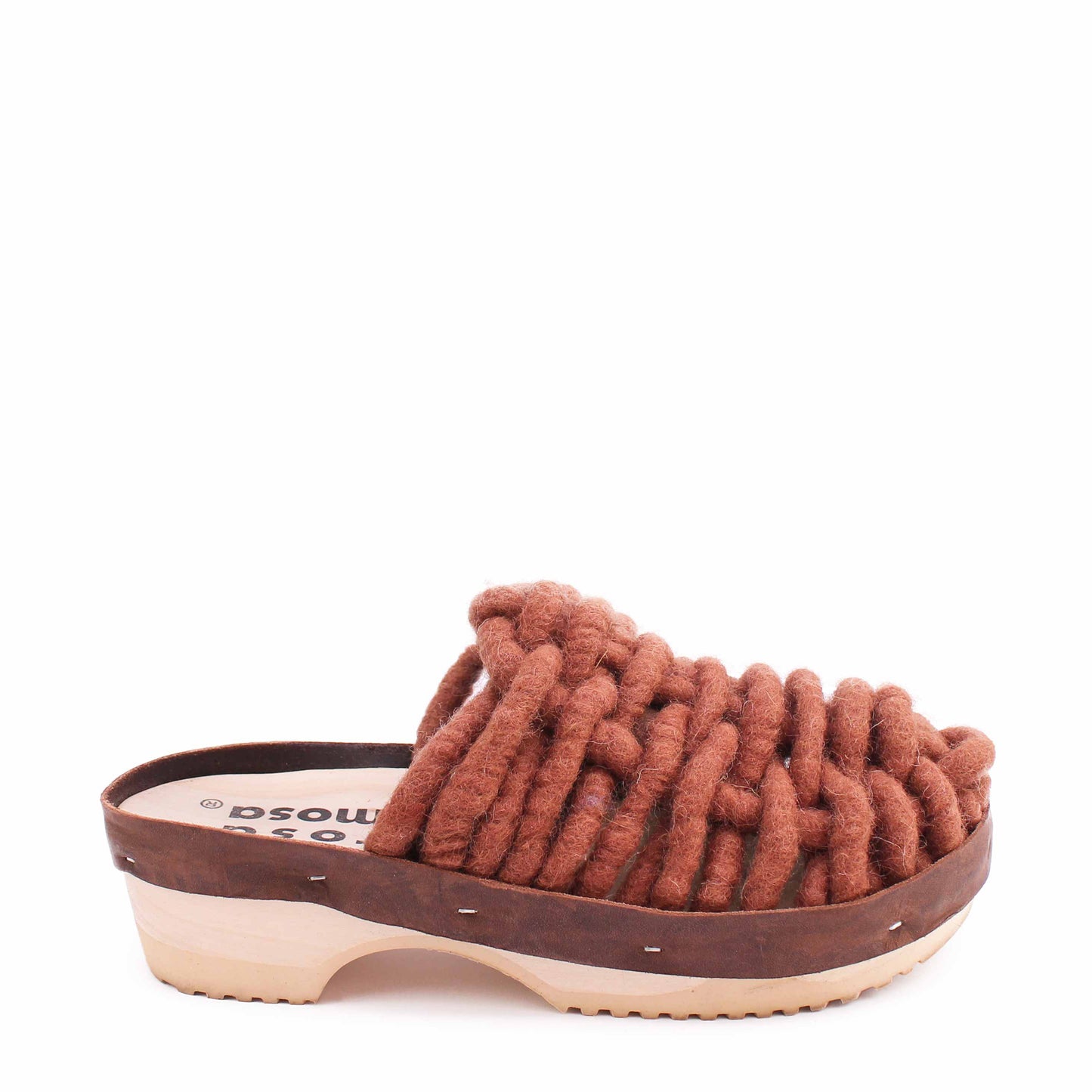 ROSA MOSA NET PANTO WOOL CLOG TEDDY